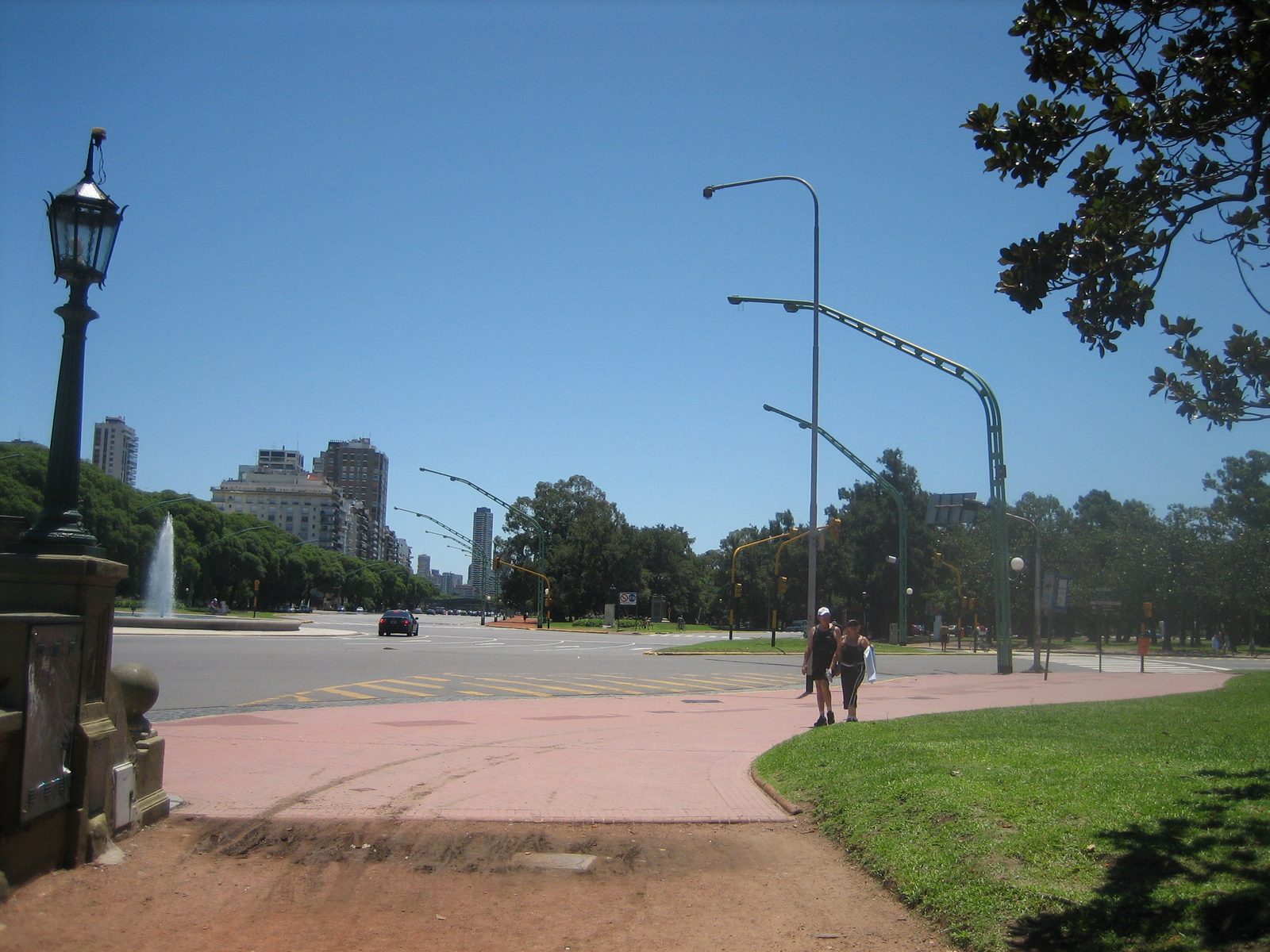 por los bosques de Palermo