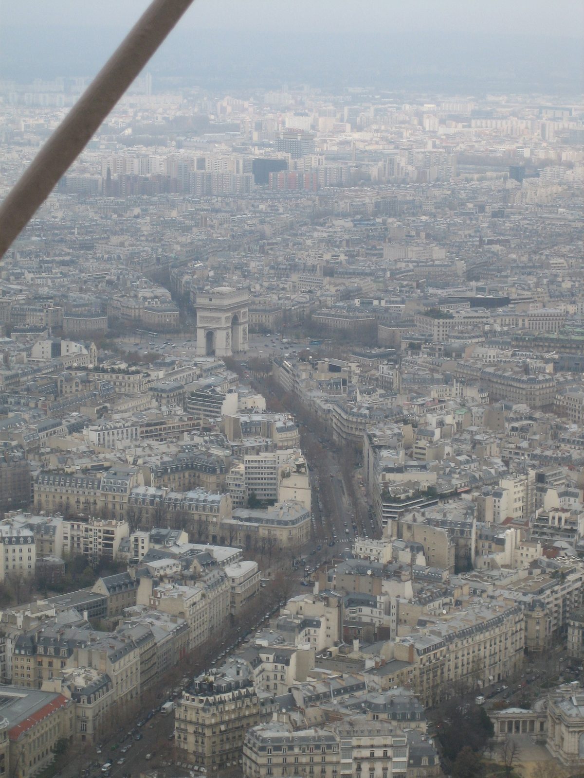 y ahora de L'Arc du Triomphe