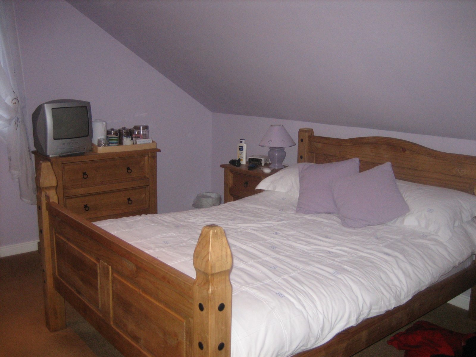 nuestra habitacion en el B&B (bed and breakfast)