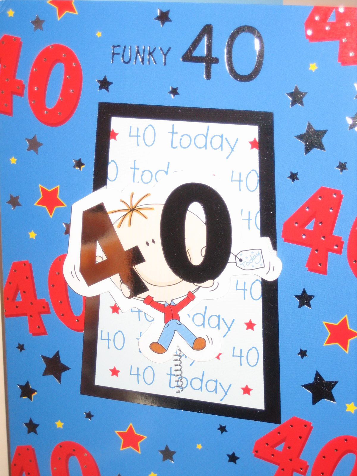 oh yes... Iain cumplio 40!!!!