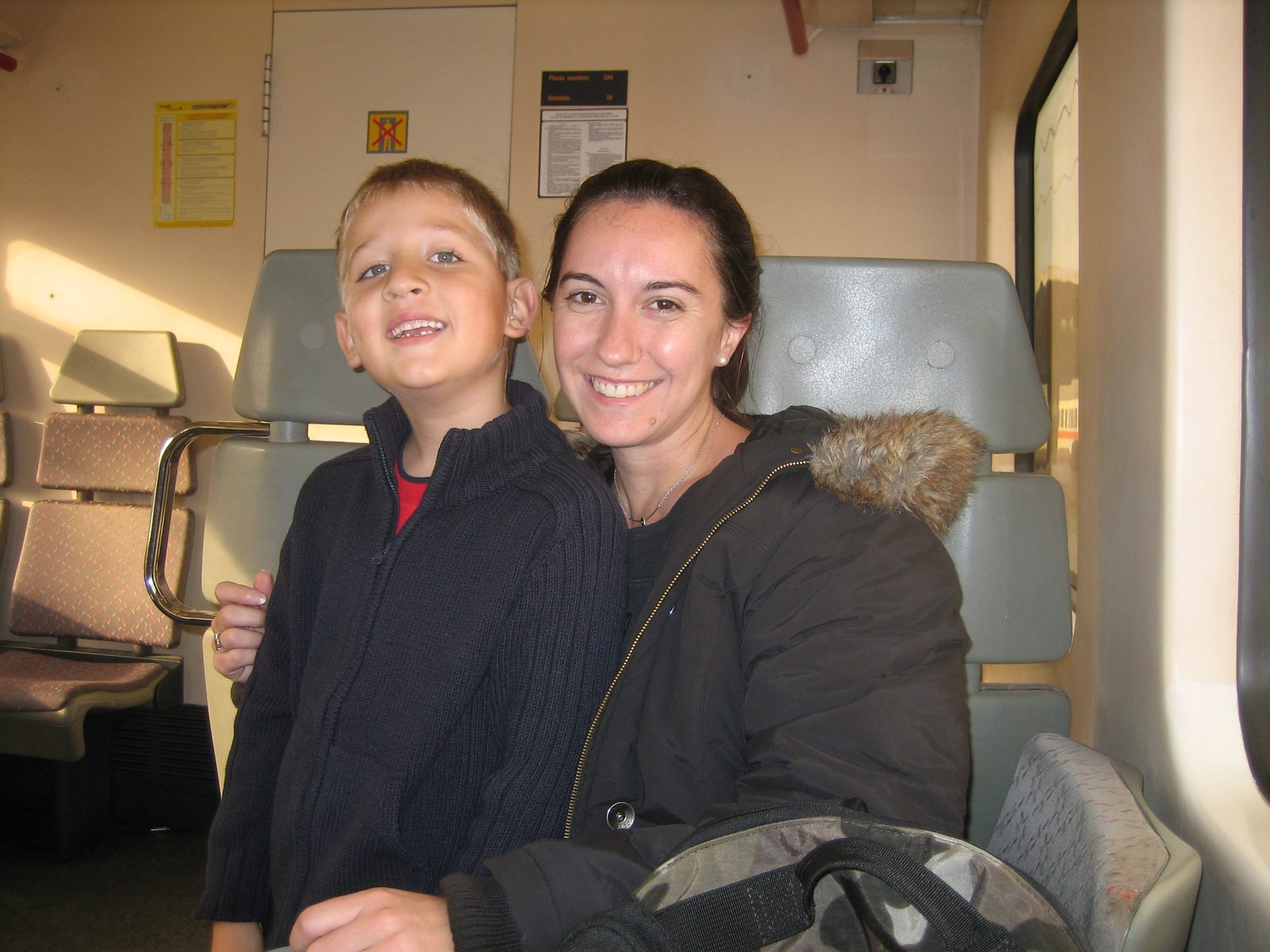 (en tren hasta Barcelona)