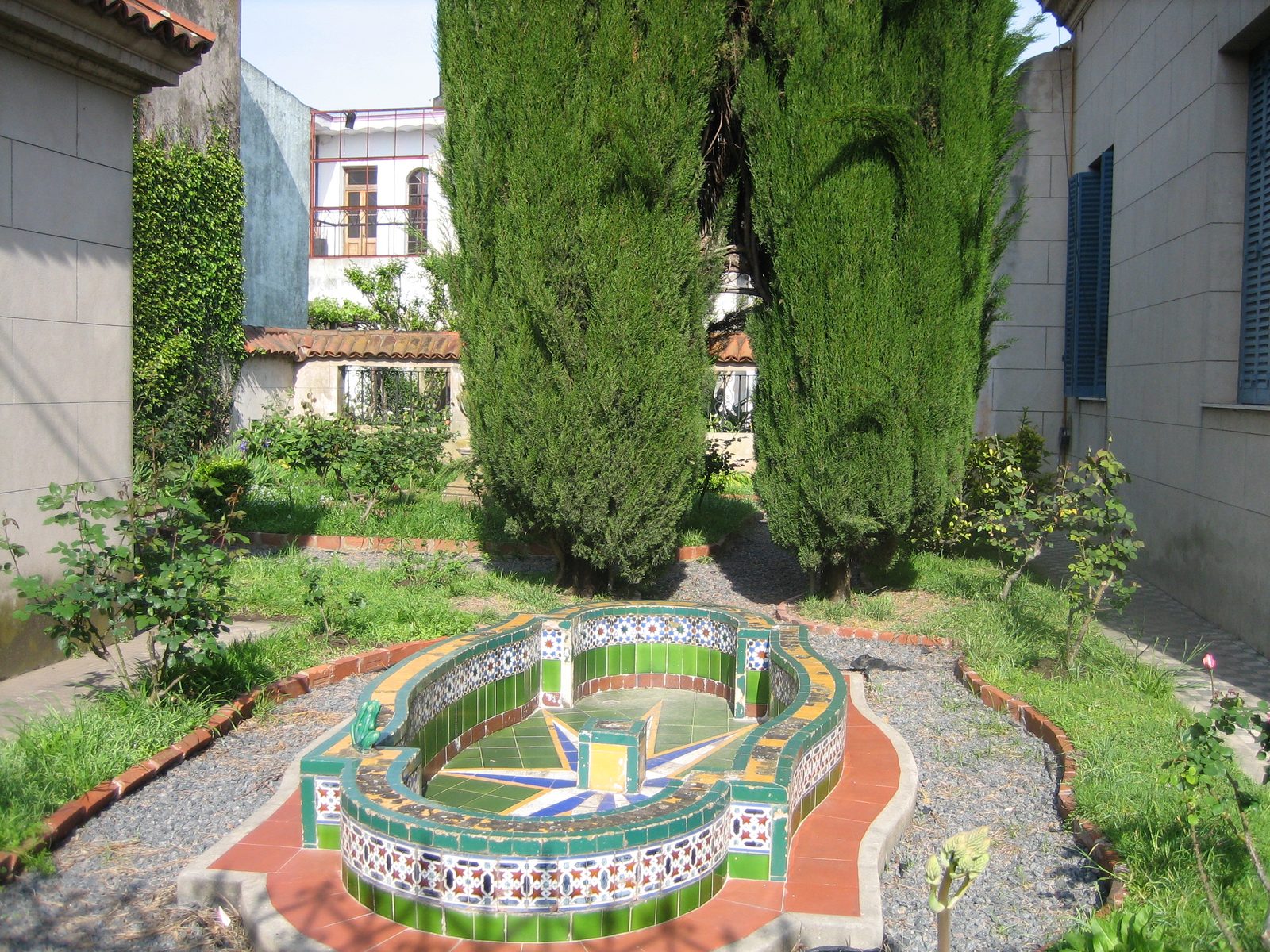 jardin de una casa de San Pedro