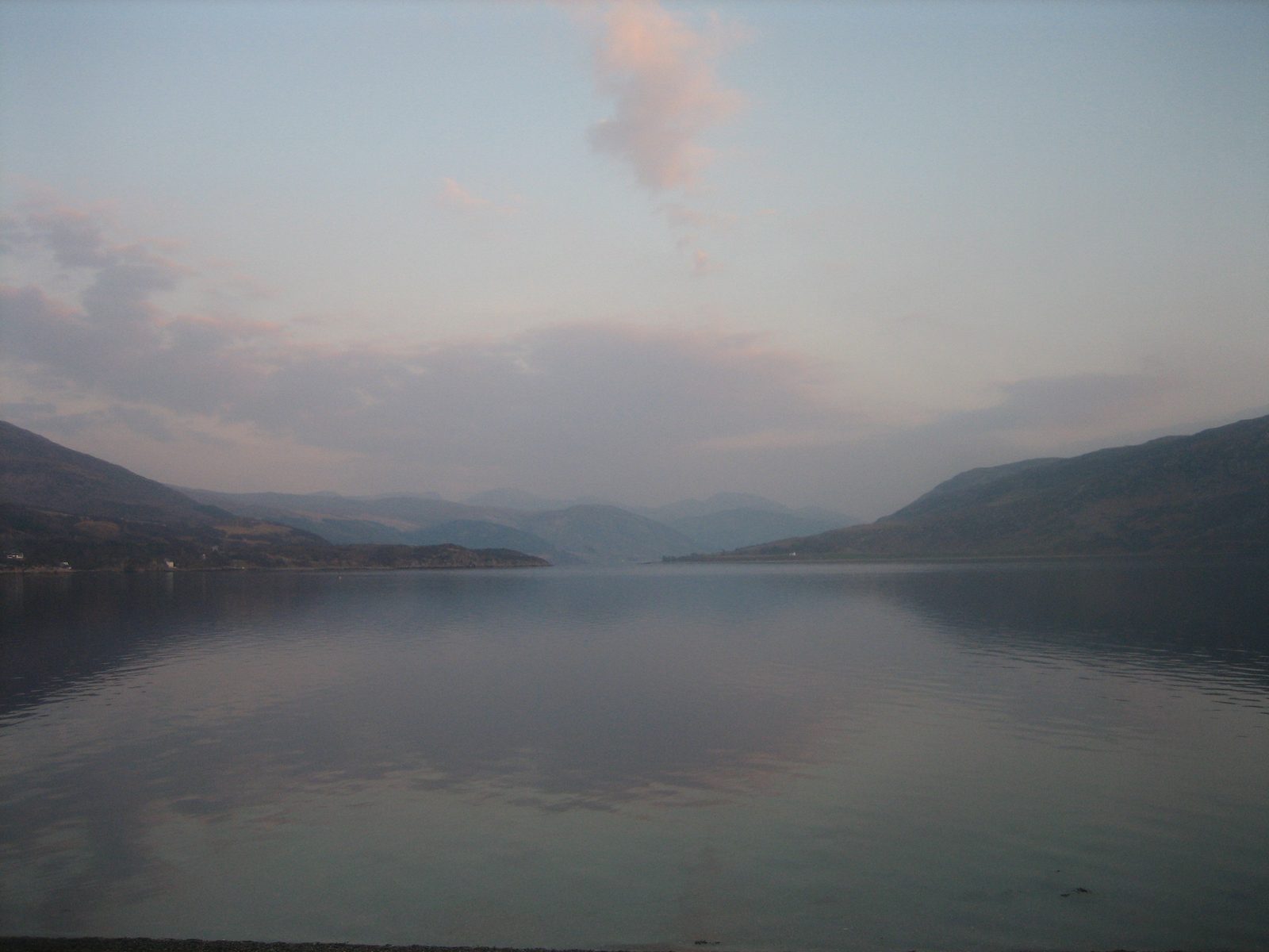 atardecer en Loch Broom