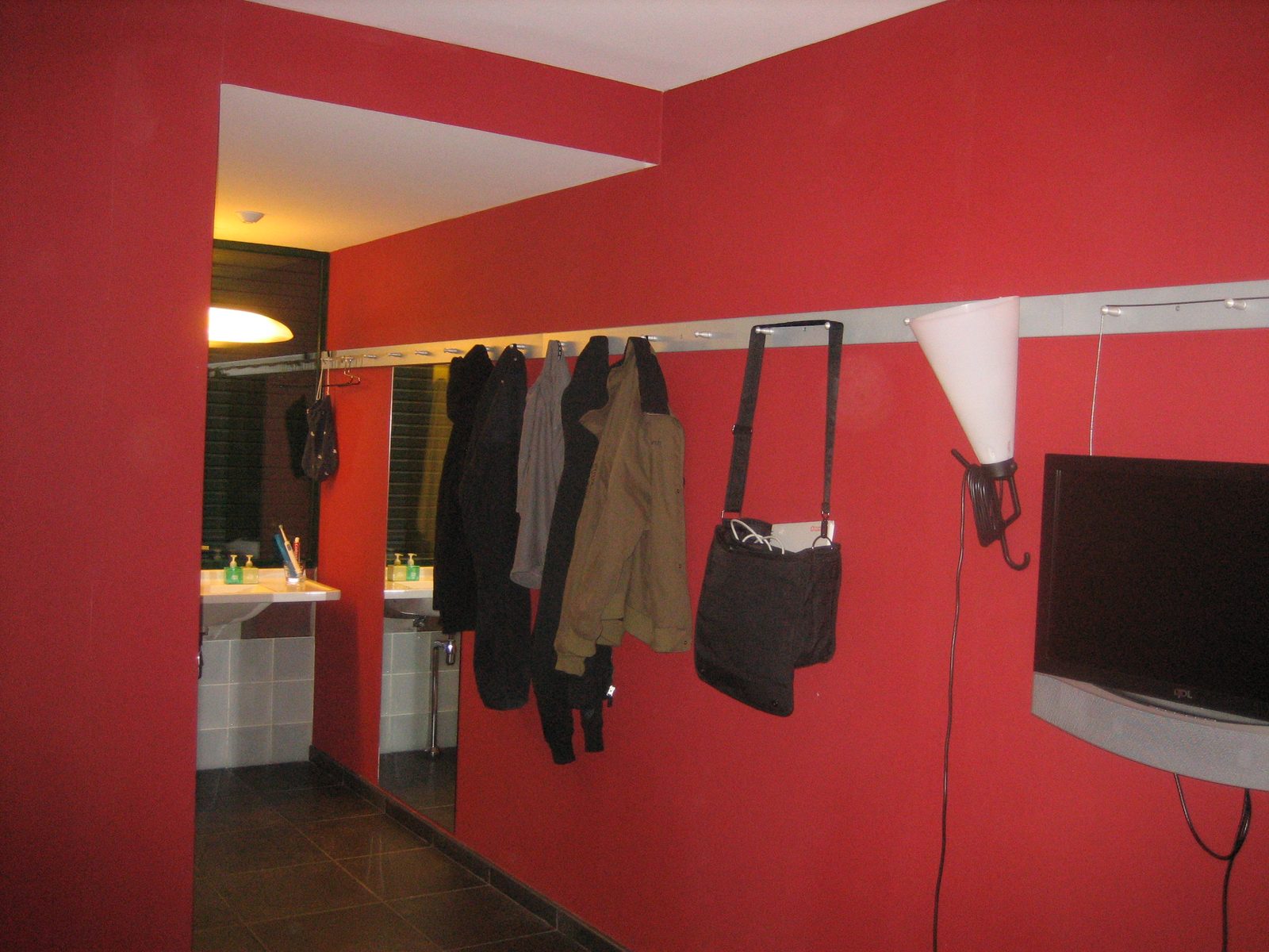 vista de la habitación del hotel