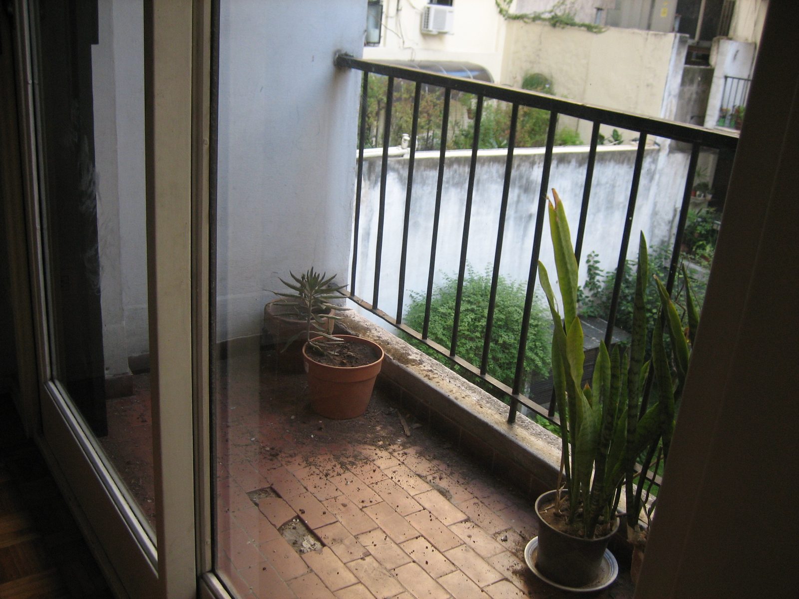 vista desde uno de los balcones