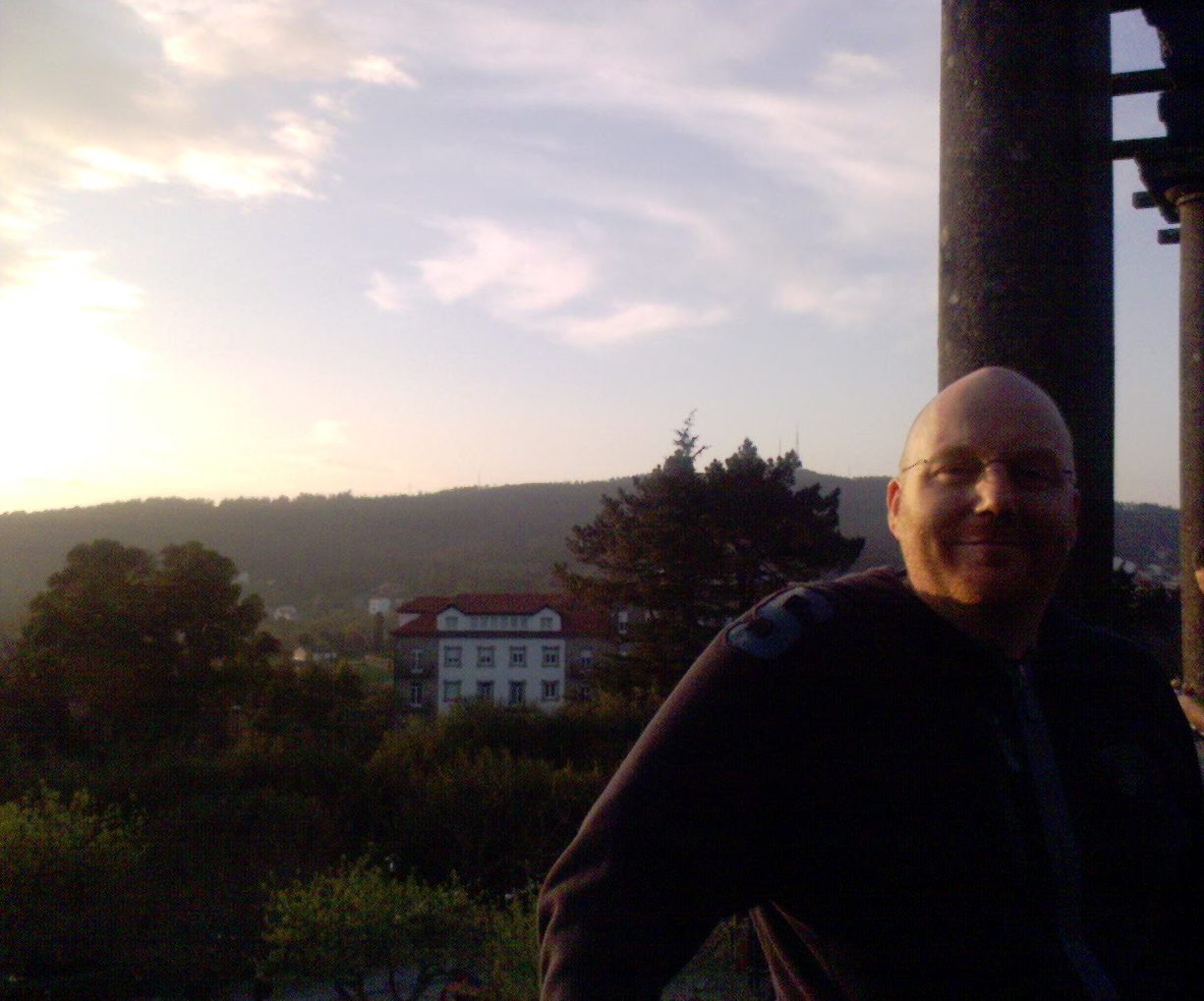 iain en el mirador