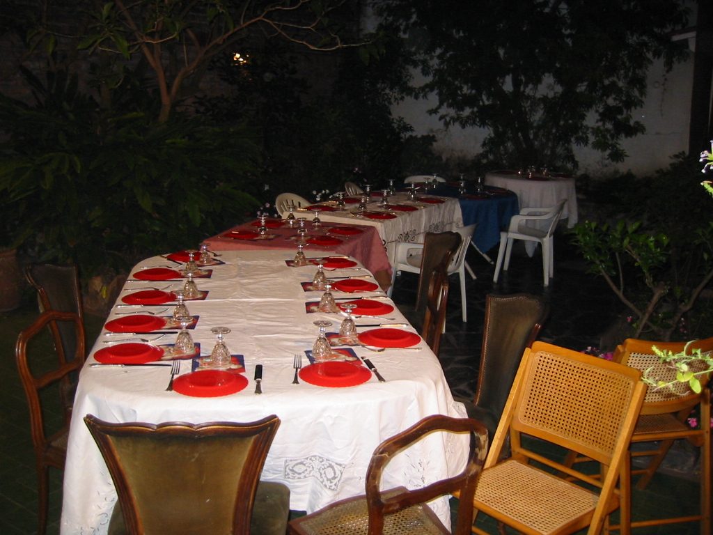 mesa de Navidad
