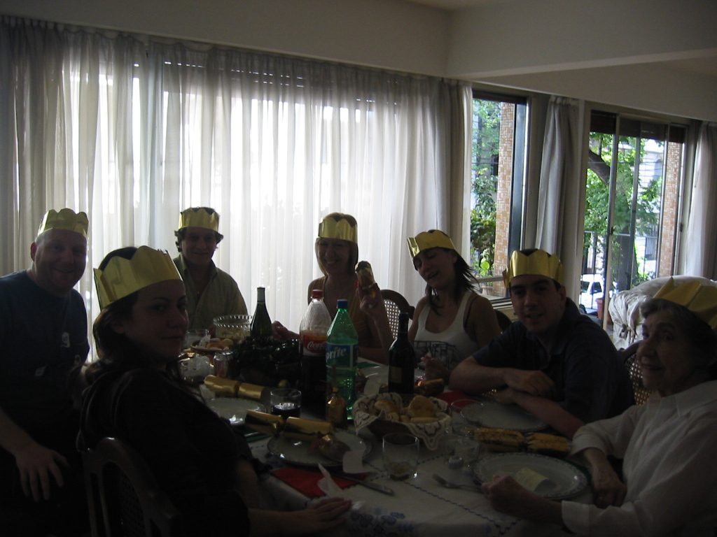 almuerzo de Navidad