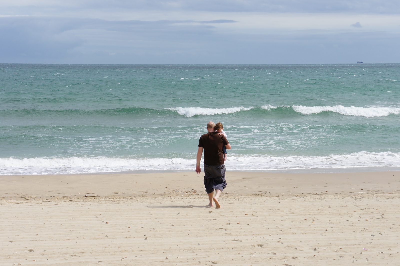 papa me lleva al mar