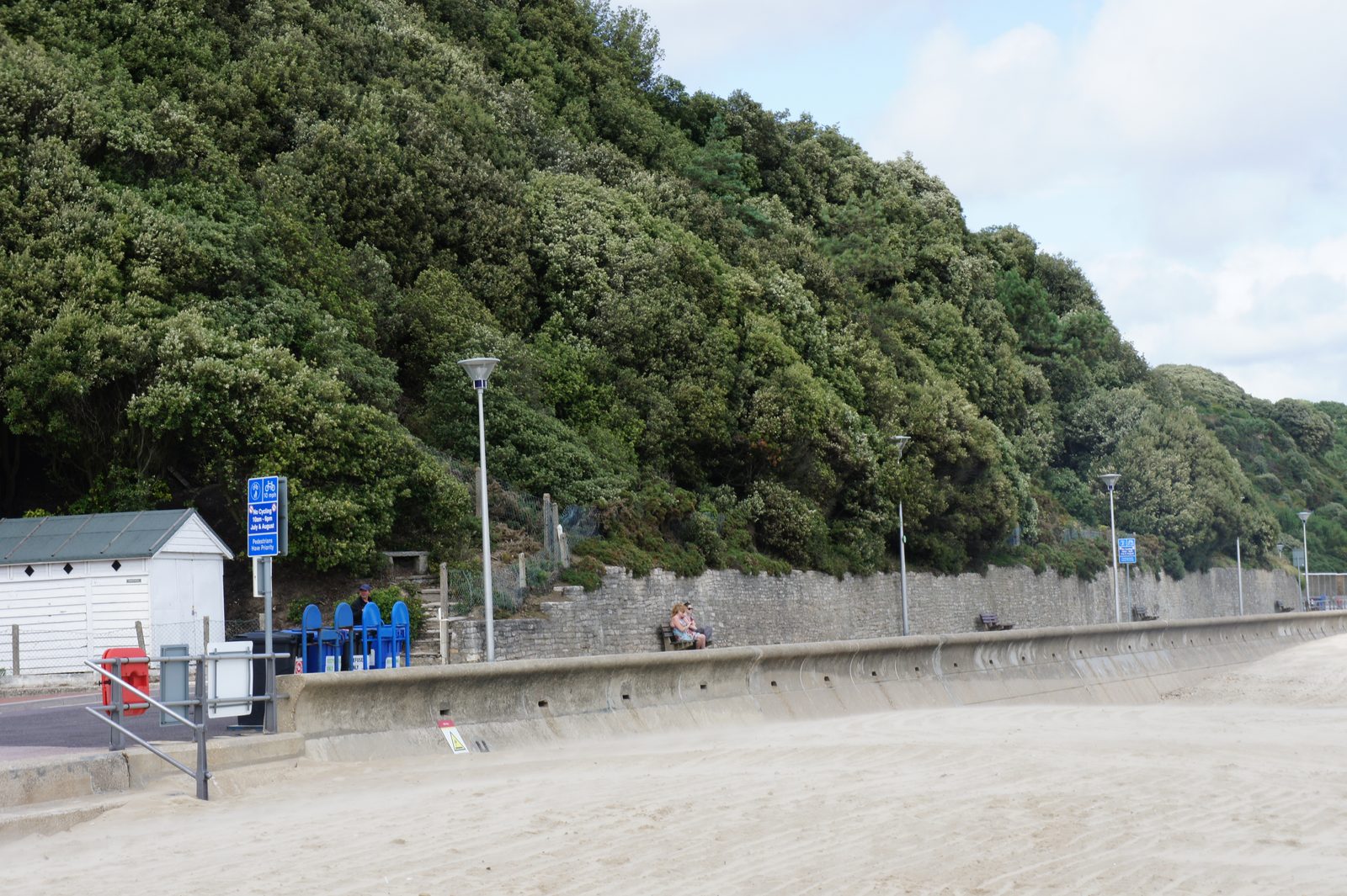 vista de la playa