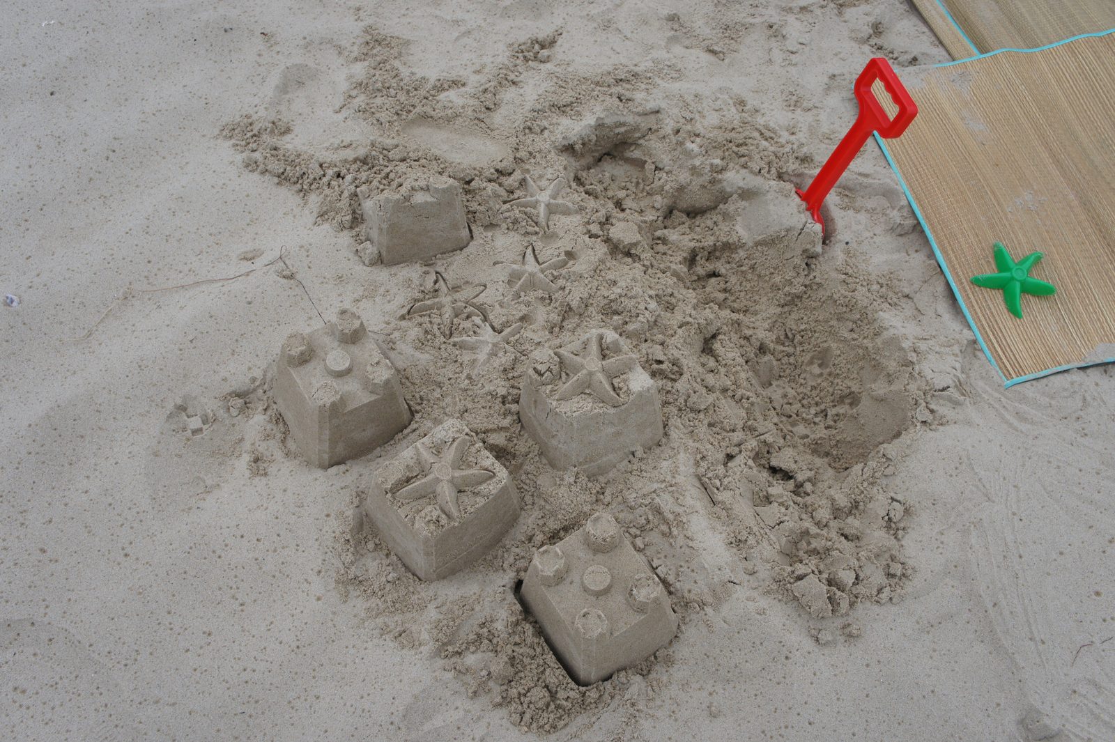 castillos en la arena
