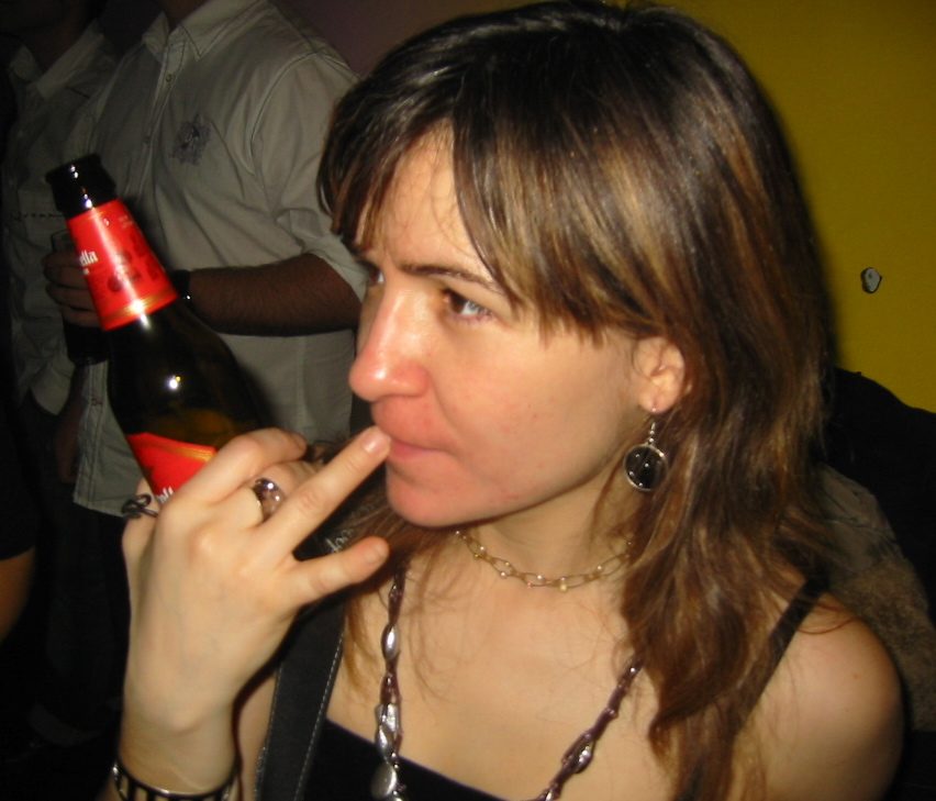 Cristina pensativa