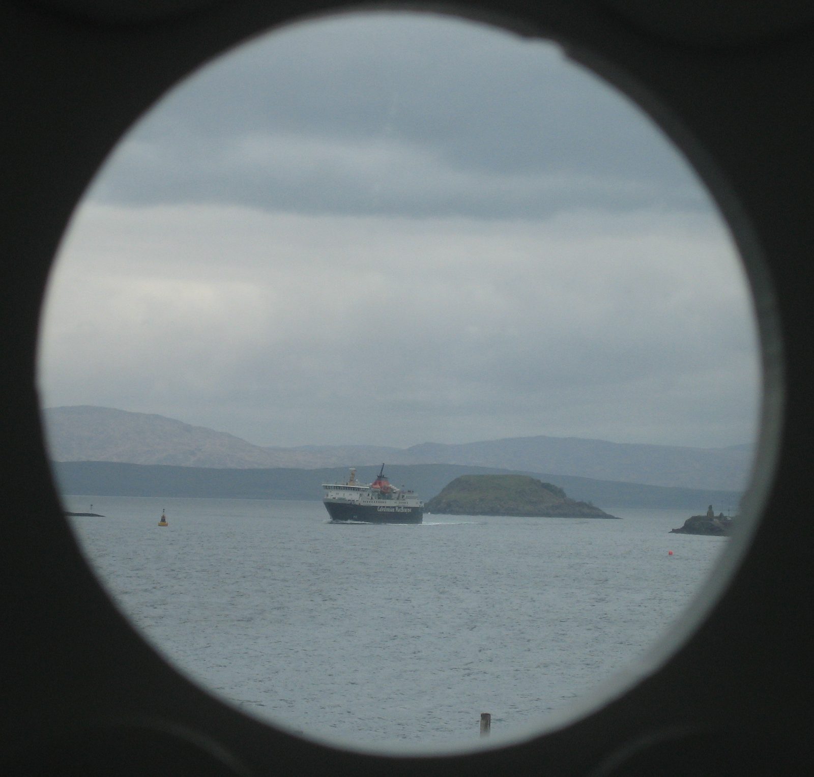 finalmente el ferry se aproxima