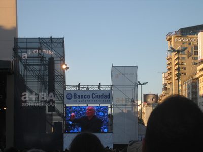 vista de la pantalla