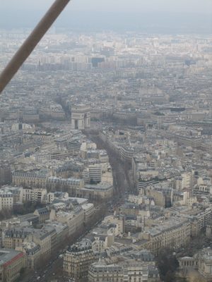 y ahora de L'Arc du Triomphe
