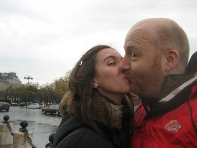 un beso para la foto :)
