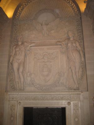 en el museo del Louvre