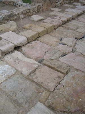 calle y vereda romanas