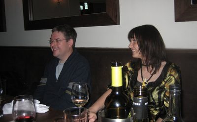 despues del partido nos fuimos a cenar