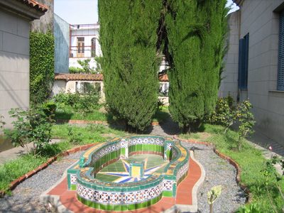 jardin de una casa de San Pedro