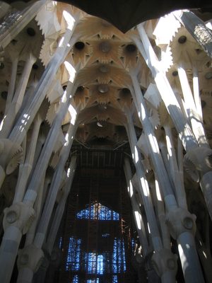 las columnas inspiradas en árboles