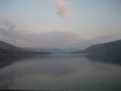 atardecer en Loch Broom