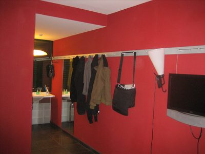 vista de la habitación del hotel
