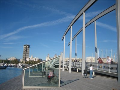 una caminata por el puerto