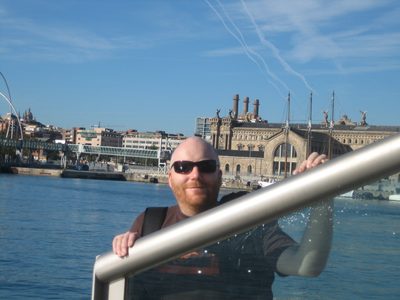 Iain en el puerto