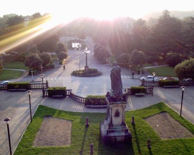 vista desde el mirador hacia el Campus Sur Universitario