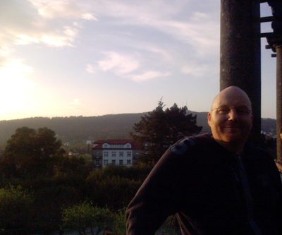 iain en el mirador