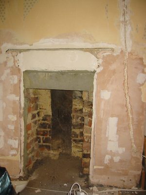 se llevaron la chimenea!!!