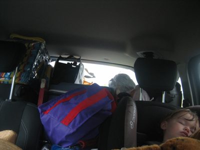 camino a la playa