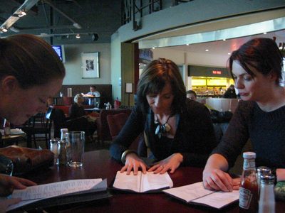 Suzanne, Emma y Betina