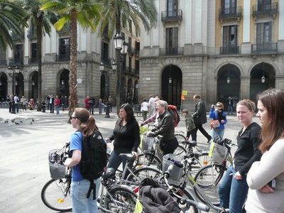 nos fuimos a hacer un tour en bici!!!!