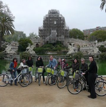 cada una con su bici