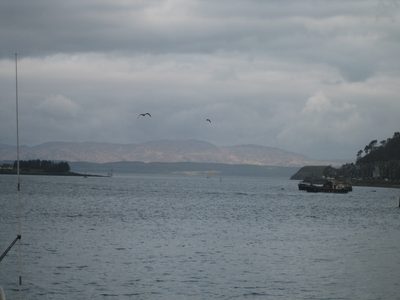 vista desde el puerto