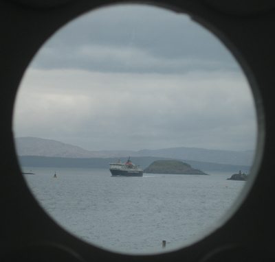 finalmente el ferry se aproxima