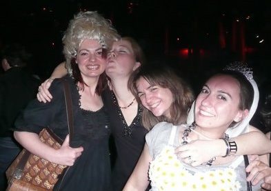 girls having fun